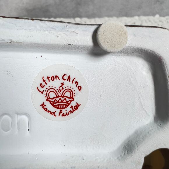 Point Betsie Lighthouse Lefton China Hand Painted 1997 #11521 Lake Michigan - Picture 8 of 13